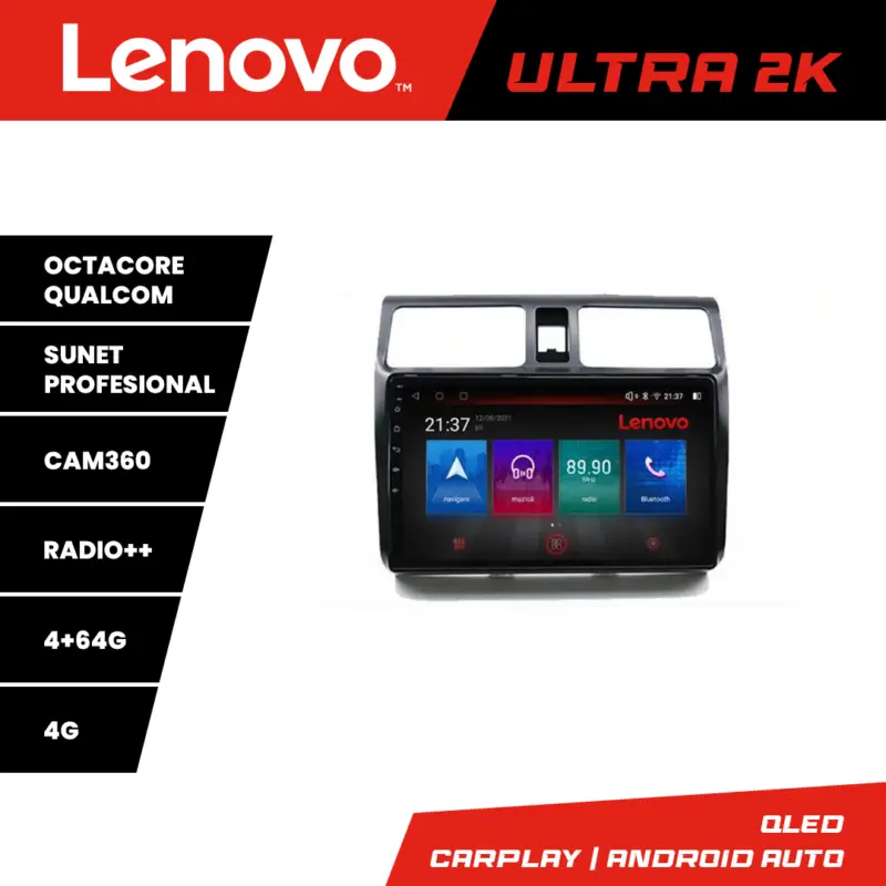 Navigație Suzuki Swift 2003-2010 Lenovo QLED 4GB+64GB Android 4G Comandă acum
