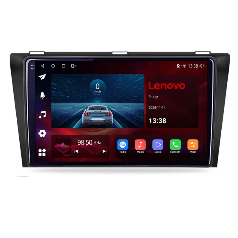 Navigatie Android Mazda 3 2009-2014, 2K, 8GB RAM, 128GB, 4G Premium