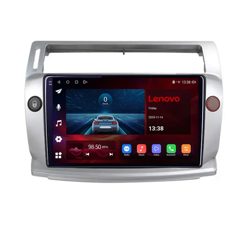 Preț redus Navigație Android Citroen C4 2005-2010 2K GPS Bluetooth 4G 8+128GB