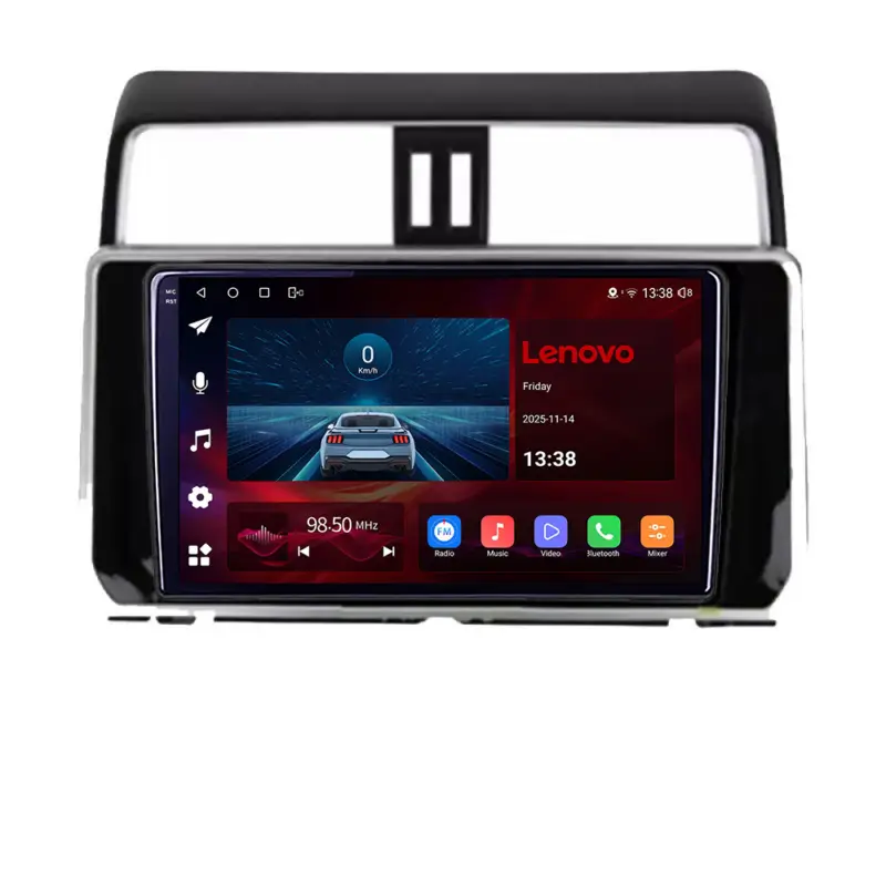 Navigație Android Toyota Prado J150 2018+ 2K, 4G, GPS, DSP, 8+128GB Doar azi
