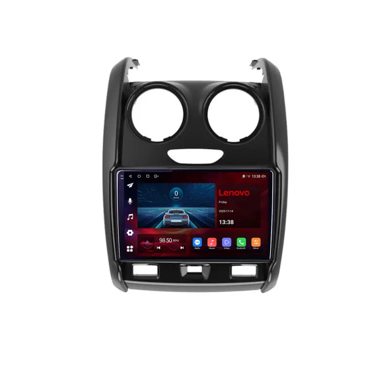Lichidare de stoc Navigație Android Dacia Duster 2012-2019, 8+128GB, GPS, 4G, DSP