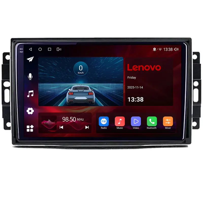 Reducere extra Navigatie Android Chrysler Jeep M-202, 8+128GB, 4G, GPS, DSP, ecran 2K