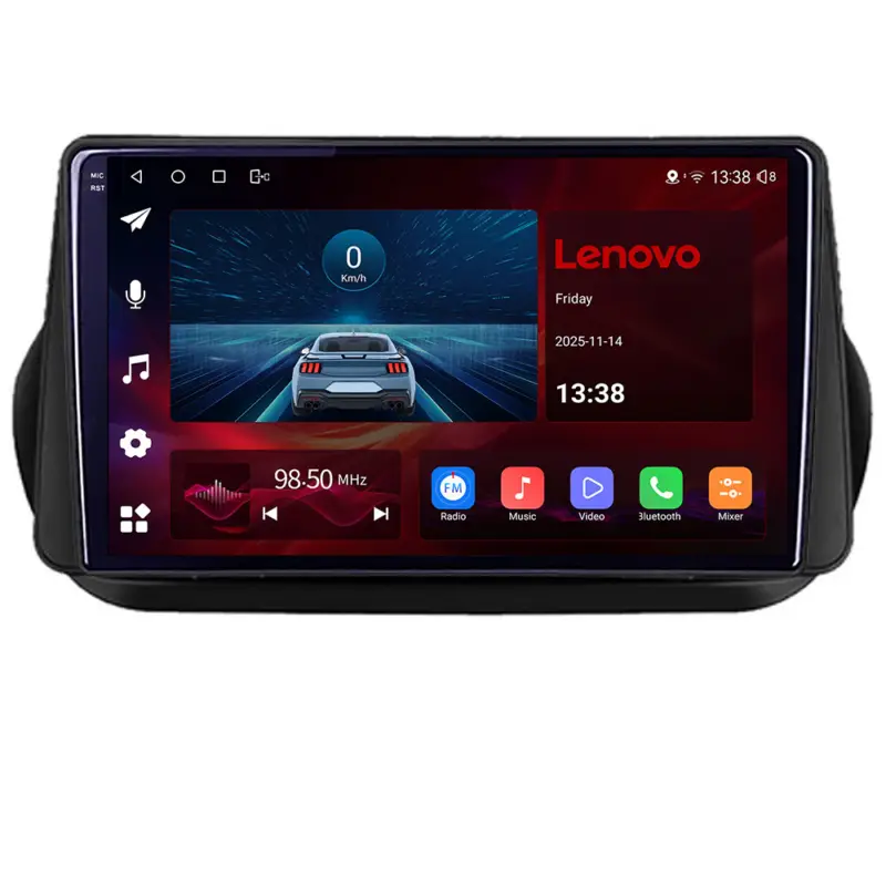 Preț promoțional Navigație auto Peugeot Bipper, Citroen Nemo, Fiat Qubo 2008-2017 4G QLED 2K