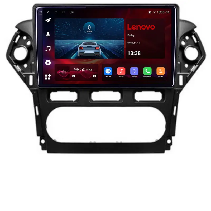 Cel mai vândut Navigație Android Ford Mondeo 2010-2014 cu ecran 2K, 8GB RAM și 128GB