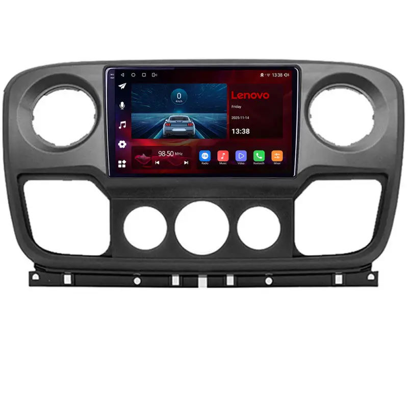 Bestseller Navigatie Android Opel Movano Renault Master 2010-2021, 2K, 8+128GB