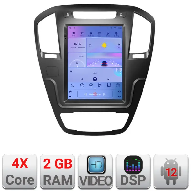 Cel mai bun preț Navigatie Tesla Opel Insignia 2014-2017 cu GPS, CarPlay, Android Auto 2GB+32GB