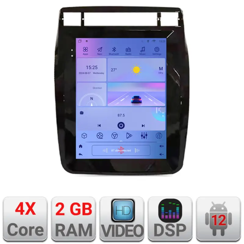 Reducere extra Navigație auto VW Touareg 2010-2018 QLED 9.7 inch, 2GB RAM, 32GB, 4G