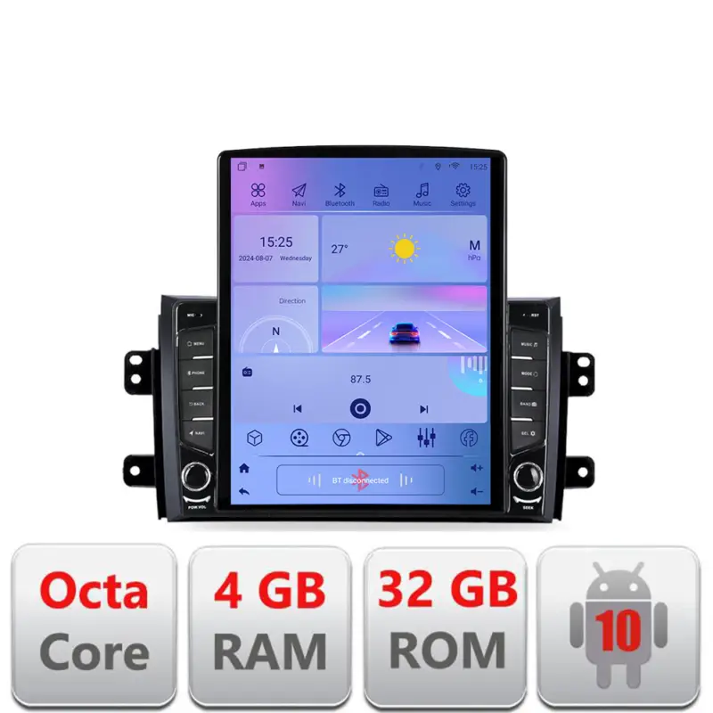 Navigatie Android Suzuki SX4 2006-2013, ecran 9.7 inch Tesla, 4GB+32GB Preț promoțional