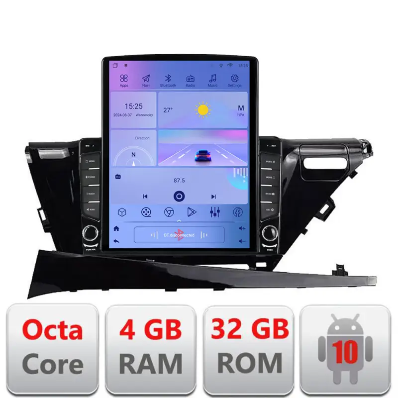 Navigatie Android Toyota Camry 2017-2021, ecran Tesla 9.7 inch, 4G, 4GB+32GB Nu rata