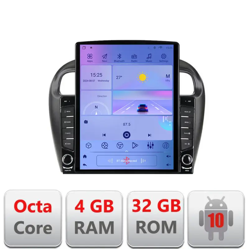 Navigatie Android Mitsubishi Space Star 9.7 inch, 4G, 4GB RAM, 32GB Plată securizată