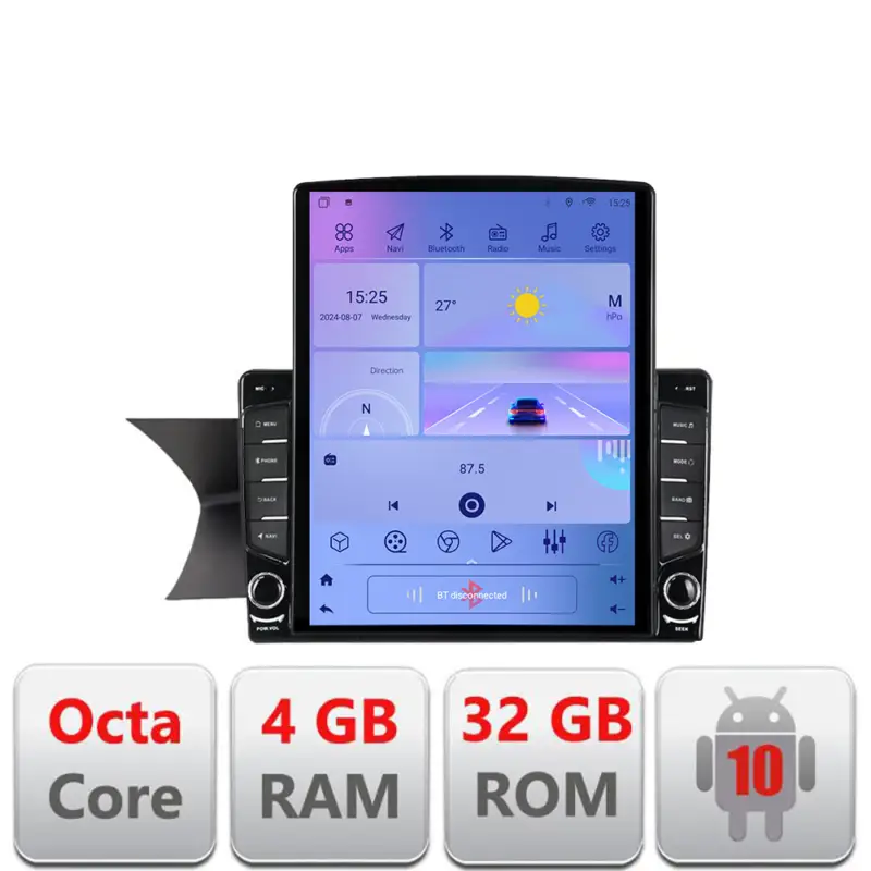 Lichidare de stoc Navigatie Mercedes C W204 NTG4.5, ecran Tesla 9.7 inch, Android 4G, 4GB+32GB