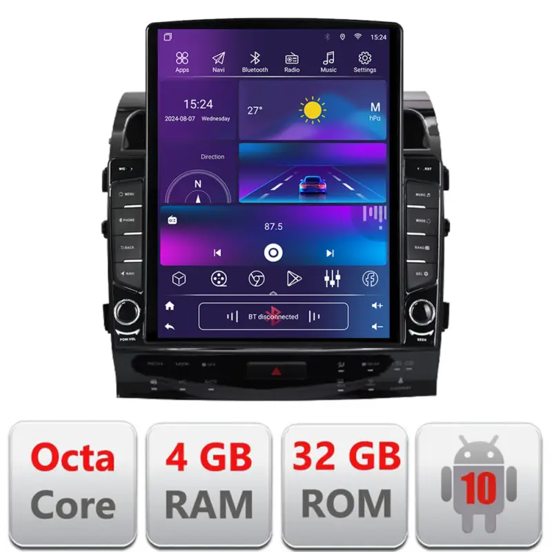 Navigatie Android Toyota Land Cruiser J150 2010-2018 Tesla 9.7 inch 4GB 32GB Reducere specială
