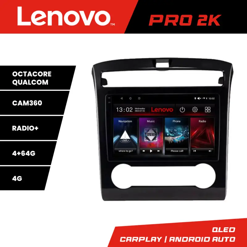 Retur ușor Navigație Hyundai Tucson 2021+ Lenovo Pro 2K QLED 4GB+64GB cu Android