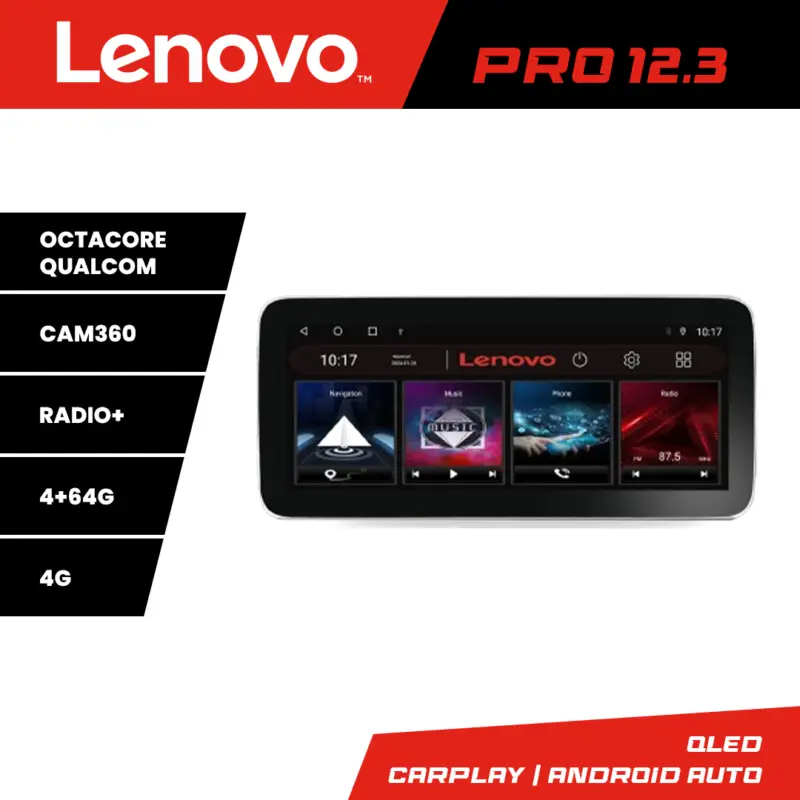 Navigație Suzuki SX4 2006-2013 Lenovo PRO 12.3 QLED 4G GPS DSP Ultima șansă