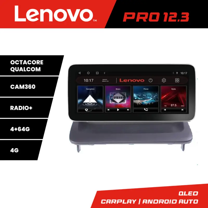 Navigație Volvo C30, S40, C40, V50, C70 Lenovo PRO 12.3 QLED 4GB+64GB Promoție