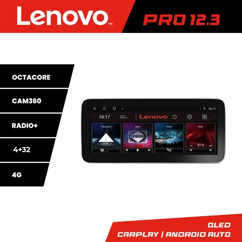 Navigatie Mercedes GLK X204 2008-2011 NTG4 Lenovo PRO 12.3 QLED 4G Cumpărături sigure