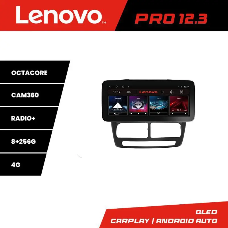 Premium Navigatie Android Fiat Doblo si Opel Combo 2010-2017, Lenovo Pro 12.3 QLED 8GB+256GB 4G