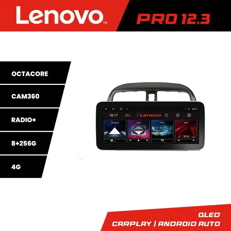 Navigatie Android Mitsubishi Space Star Lenovo PRO 12.3 QLED 8GB+256GB 4G Preț promoțional