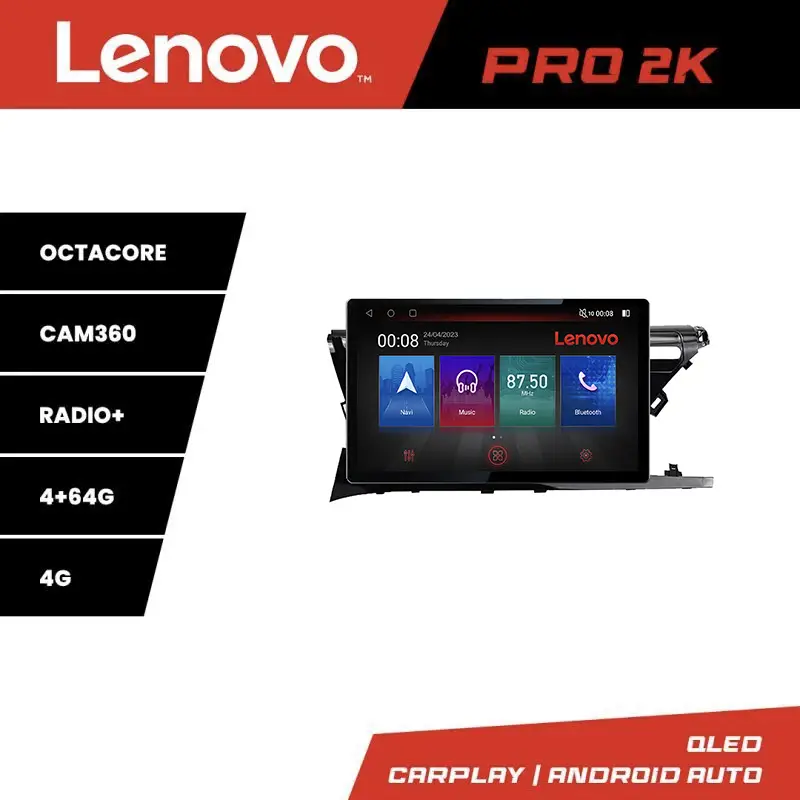 Ieftin Navigatie Toyota Camry 2017-2021 Lenovo PRO 13 inch 2K QLED 4+64GB 4G