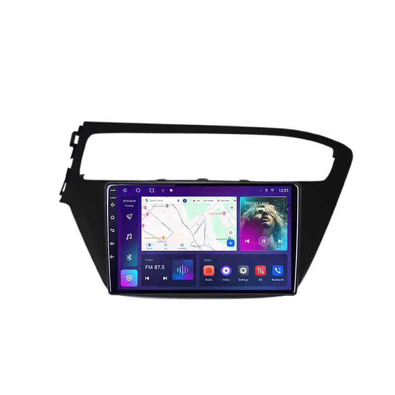 Navigație Hyundai i20 2014-2019 Android QLED 4GB+64GB CarPlay Preț redus