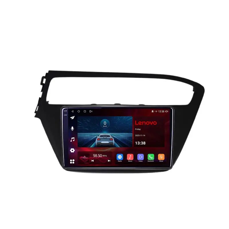 Calitate înaltă Navigatie Android Hyundai i20 2014-2019, 2K, 8+128GB, 4G, GPS, DSP