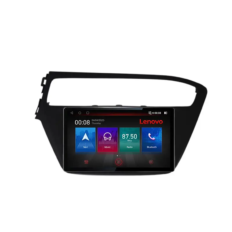 Navigatie Android Hyundai i20 2014-2019 Lenovo QLED 8 Core 4GB+64GB Preț redus