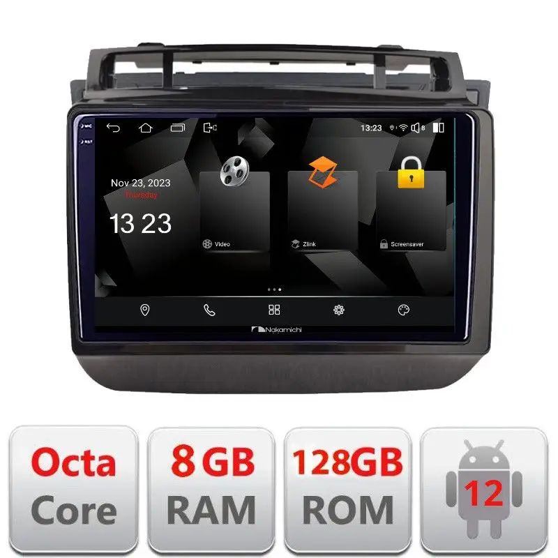 Navigatie Android 2K QLED VW Touareg 2011-2018, 8GB RAM, 128GB Livrare expres