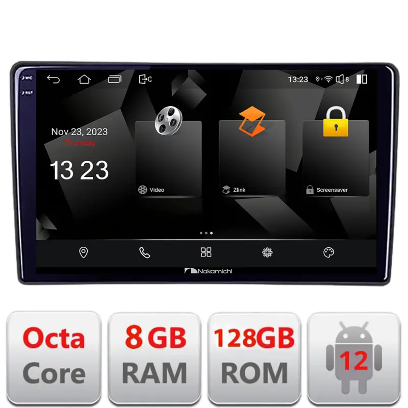 Ofertă limitată Navigație Android Renault Trafic 2008-2012 QLED 2K, 8GB RAM, 128GB