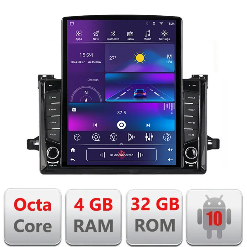 Bestseller Navigatie Android Toyota Urbancruiser 2009-2014, ecran Tesla 9.7 inch, 4GB+32GB