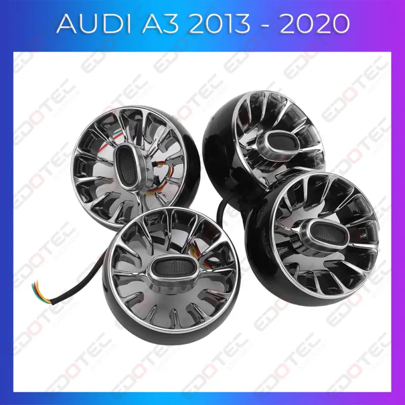 Lumini ambientale ventilatoare Audi A3 2013-2020, control telefon sau OEM Calitate înaltă