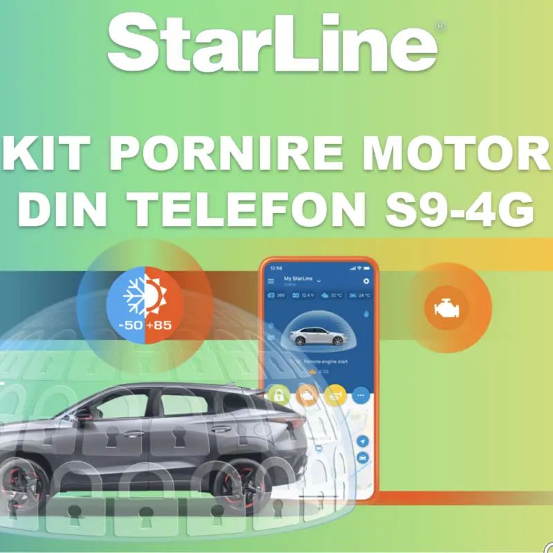 Bestseller Kit pornire motor Chrysler 300M cu aplicație telefon 4G și montaj inclus