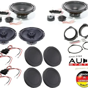 Disponibil imediat Difuzoare auto dedicate Audi A2 A3 A4 TT R8 pentru usi fata si spate, 460W