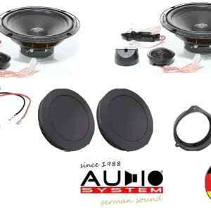 Difuzoare auto dedicate usi fata Audi A2 A3 A4 TT R8 Audio System 240W Nu rata