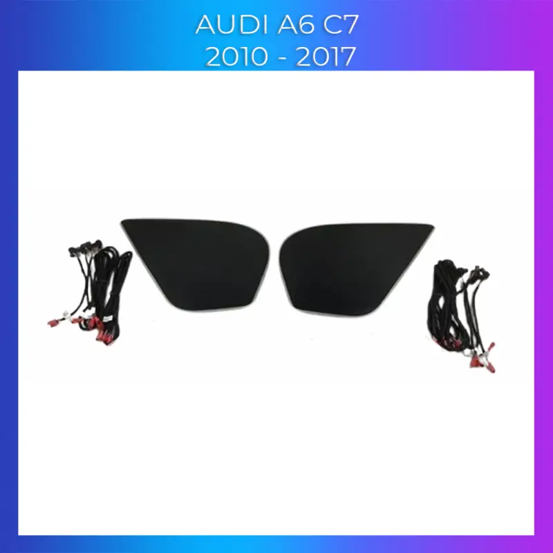 Super ofertă Lumini ambientale Audi A6 C7 2010-2017 pentru difuzoare față, control RGB