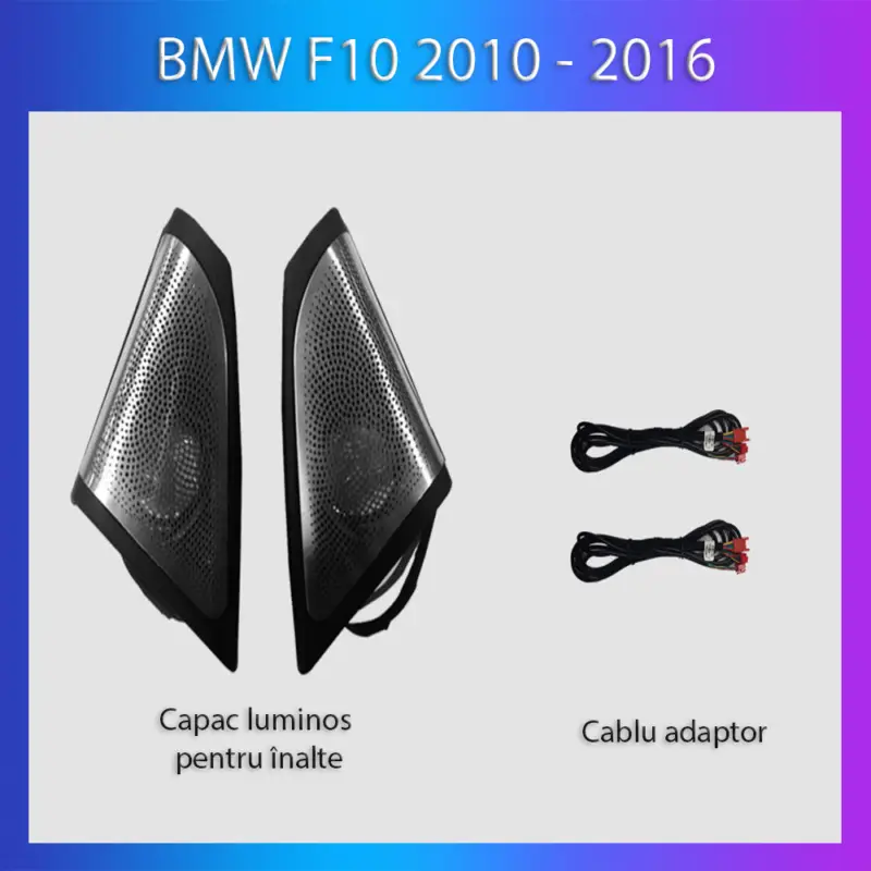 Preț promoțional Lumini Ambientale BMW Seria 5 2010-2016 dedicat difuzor înalte control telefon sau sistem original