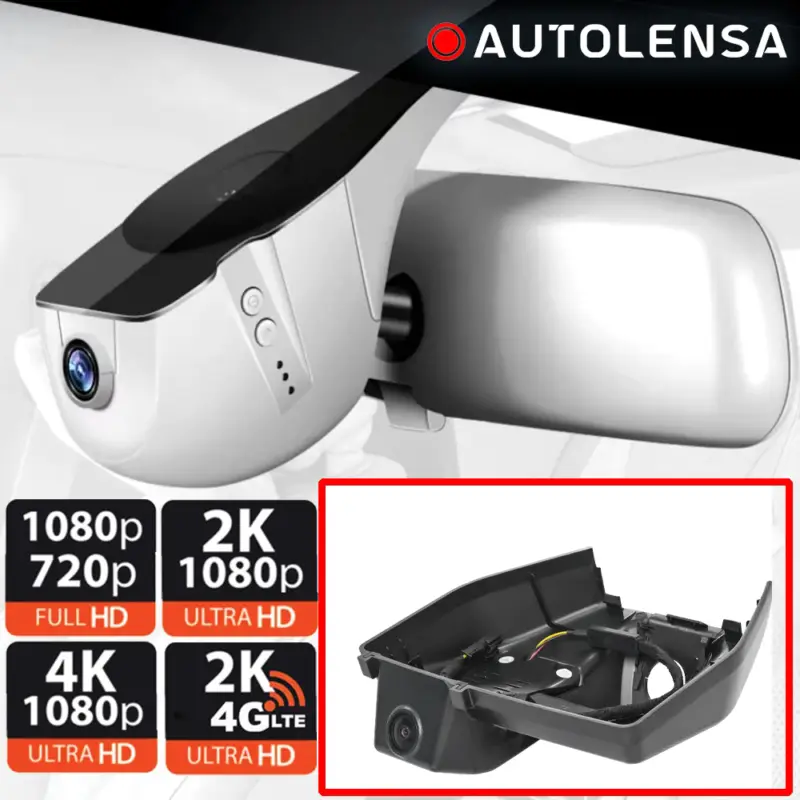 Cel mai vândut Cameră DVR față 1080p pentru Volkswagen ID.3 2021-2023, WiFi, 24/7