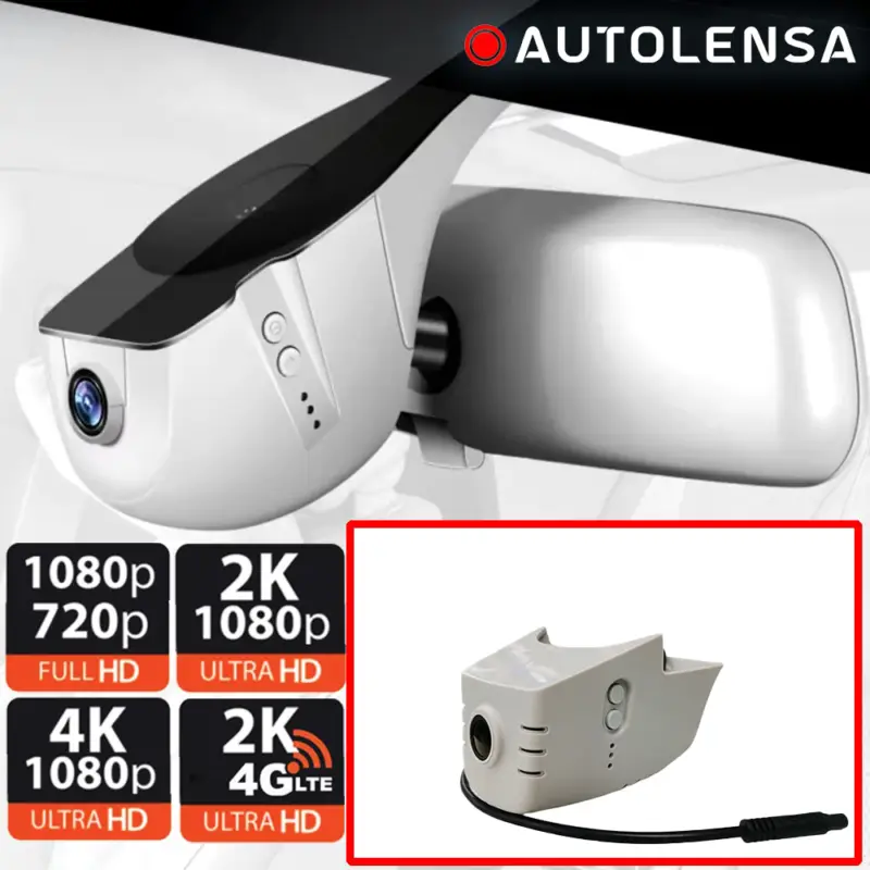 Camera DVR dedicata Volkswagen Touareg 2019 fata-spate 1080p/720p WiFi 24/7 gri Ultima șansă