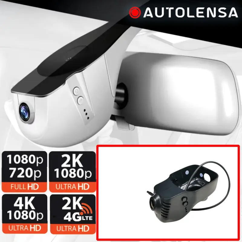 Cameră DVR OEM Volkswagen 2013-2016 1080p WiFi 24/7 Autolensa VW01 Plată securizată