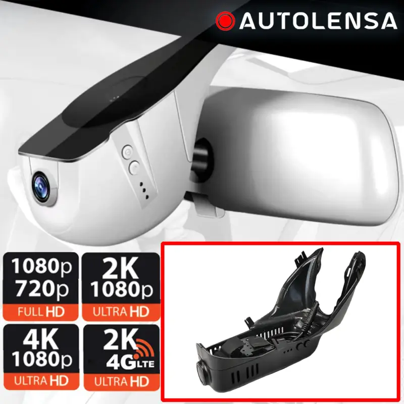 Cameră DVR față Volvo XC60 2015-2017 1080p WiFi 24/7 Autolensa Comandă acum
