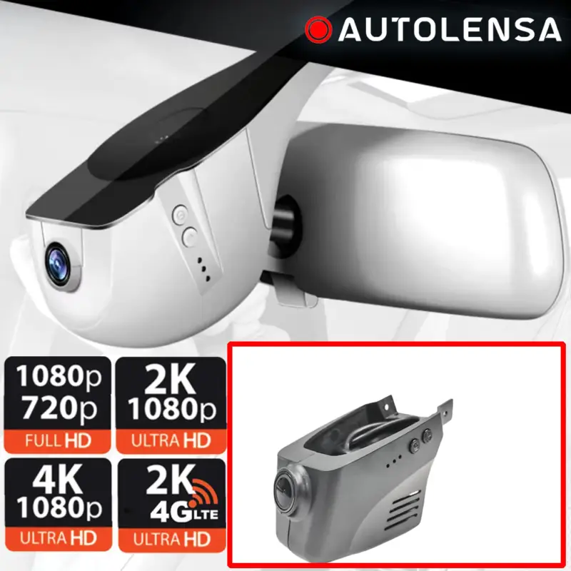 Cameră DVR OEM Porsche Boxster față-spate 1080p/720p WiFi 24/7 Gri Mai ieftin