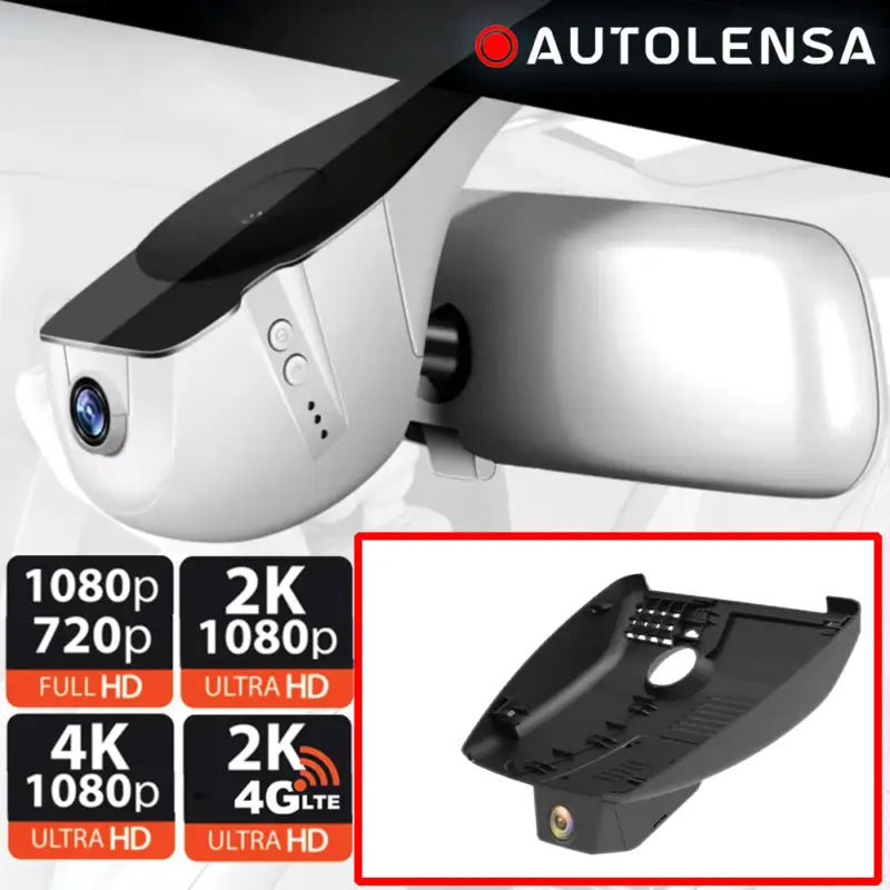Cameră DVR față Mazda CX-5 2021-2022 1080p WiFi Autolensa 24/7 Retur ușor