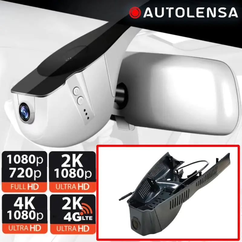 Cameră DVR față 1080p pentru Mercedes CLA și GLA 2015-2019, Bej Livrare expres