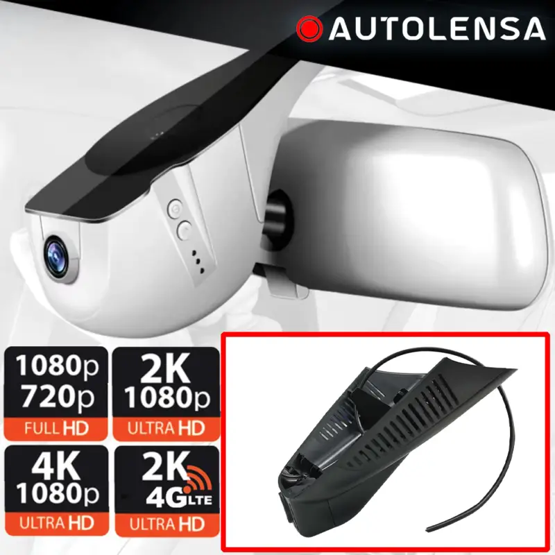 Preț promoțional Cameră DVR față 1080p WiFi pentru Mercedes-Benz C W205 2013-2018 Autolensa