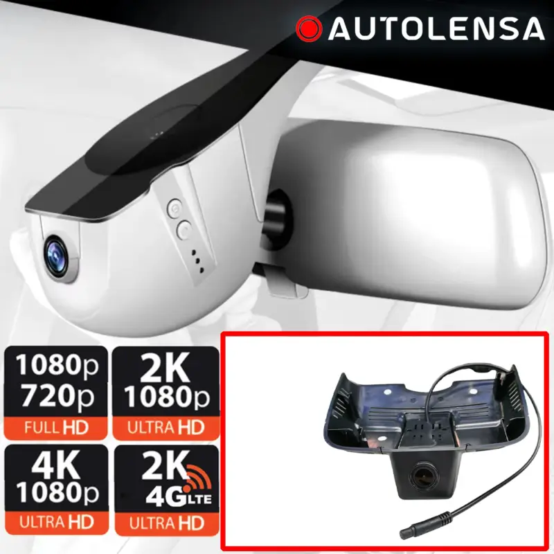 Reducere specială Camera DVR fata 1080p WiFi pentru Mercedes-Benz E-Class W213 2016-2018 bej