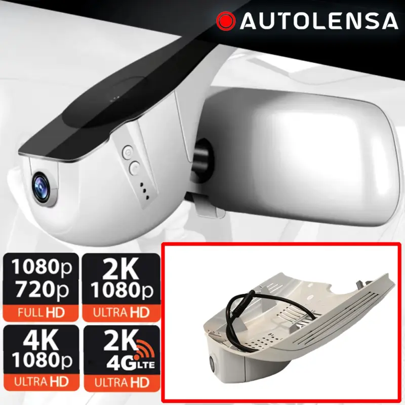 Cameră DVR față Mercedes-Benz CLS 2016-2018 1080p WiFi 24/7 Bej Super ofertă