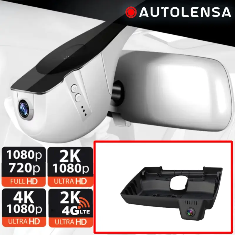 Retur gratuit Cameră DVR față Lexus LS 2021-2024 1080p WiFi 24/7 Autolensa
