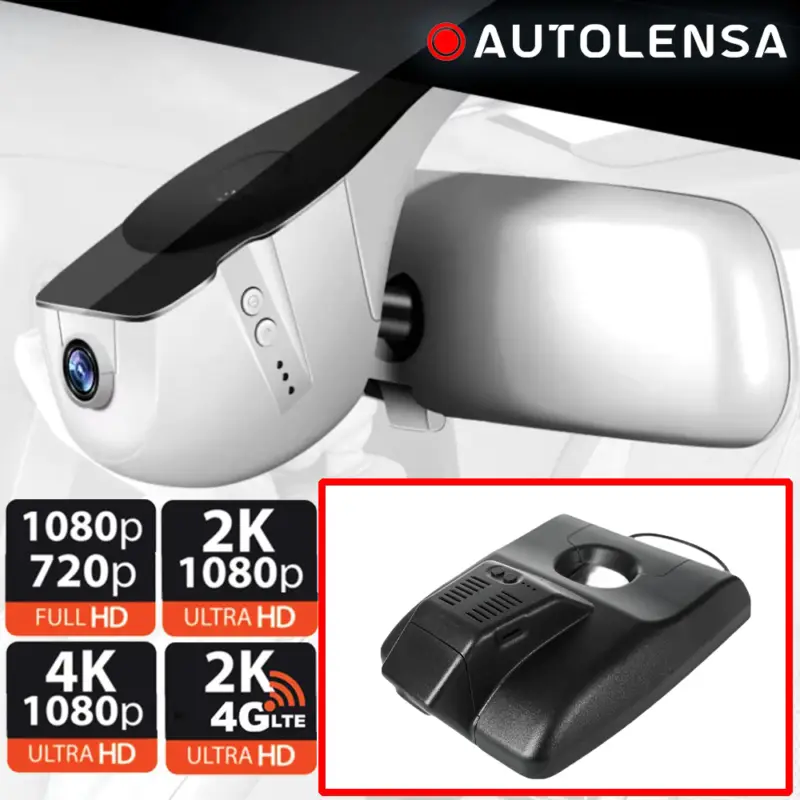 Cameră DVR dedicată Lexus ES 2018-2021 1080p WiFi 24/7 Autolensa Comandă acum