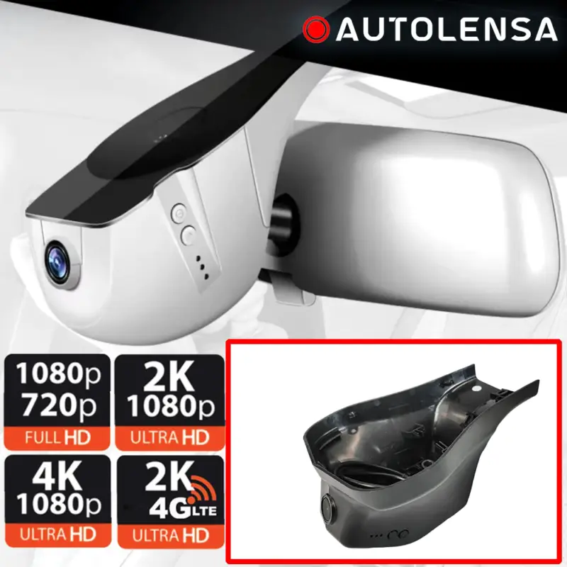 Livrare gratuită Camera DVR fata Jeep Commander 2019+ 1080p OEM WiFi Autolensa 24/7