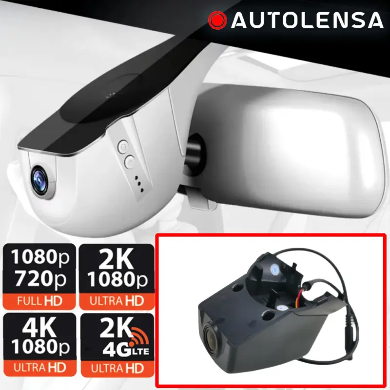 Cameră DVR OEM Infiniti QX50 2018-2019 față 1080p WiFi 24/7 Autolensa Noutate
