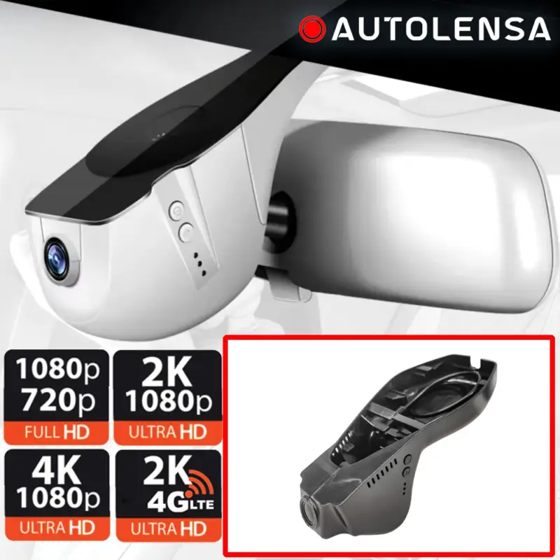 Cel mai vândut Cameră DVR față Infiniti QX50 2015-2018 1080p WiFi 24/7 Autolensa